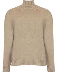 Eleventy - Turtleneck Ribbed-trim Sweater - Lyst
