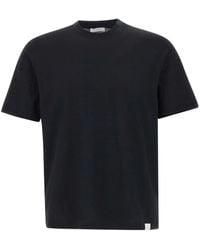 Diktat - Side-Slit Crew-Neck T-Shirt - Lyst