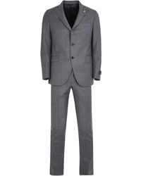 Tombolini - Three-Button Wool Suit - Lyst