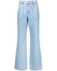 A.P.C. - Seaside Flared Jeans - Lyst