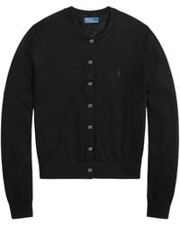 Polo Ralph Lauren - Button-Up Wool Cardigan - Lyst
