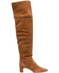 Reformation - Reiss Over-the-knee Suede Boots - Lyst