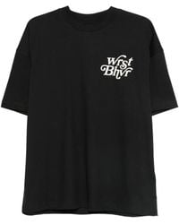 WRSTBHVR - T-Shirt mit Logo-Print - Lyst