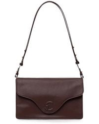 Coccinelle - Logo-Embossed Leather Tote Bag - Lyst