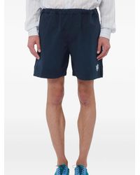 RANRA - Keel Logo-Detail Shorts - Lyst