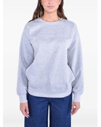 Michael Kors - Embossed-Logo Sweatshirt - Lyst