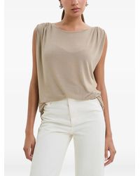 MARCELLA - Greenwich Village Gathered Blouse - Lyst