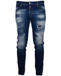 DSquared² - Cool Guy Distressed-Detail Skinny Jeans - Lyst