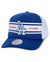 Mitchell & Ness - Mlb Sideline Striped Trucker Cap - Lyst