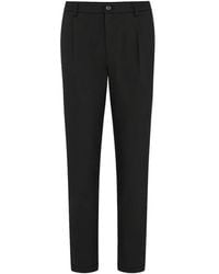 Paul & Shark - Dynamic Pleated Chino Trousers - Lyst