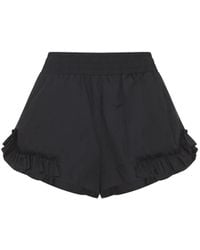 Simone Rocha - Ruffled Shell Shorts - Lyst
