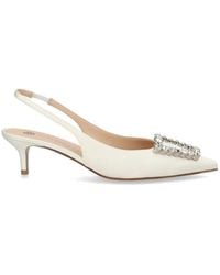 Roberto Festa - Crystal-Embellished Pumps - Lyst