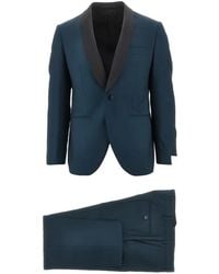 Luigi Bianchi - Shawl-Lapel Single-Breasted Suit - Lyst