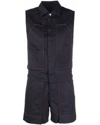 DIESEL - Joggjeans Sleeveless Playsuit - Lyst