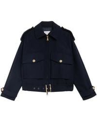 Ermanno Scervino - Veste Ceinturée À Col Italien - Lyst