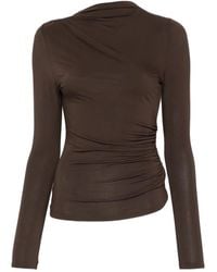 Rails - Joelle Cowl-Neck Fitted Top - Lyst