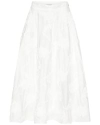 ROTATE BIRGER CHRISTENSEN - Flower Maxi Skirt Bright - Lyst
