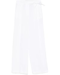 Eleventy - Broek Met Geplooid Detail - Lyst