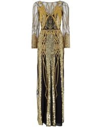 Temperley London - Robe Perseus Tattoo À Sequins - Lyst