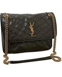 Saint Laurent - Medium Niki Quilted Leather Shoulder Bag - Lyst