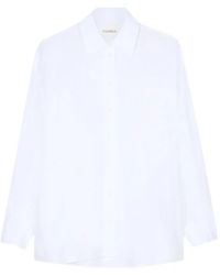 Closed - Pointed-Collar Shirt - Lyst