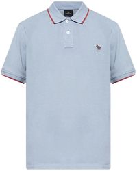 Paul Smith - Zebra-Patch Polo Shirt - Lyst