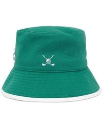 Kangol - Reversible Logo-Embroidered Bucket Hat - Lyst