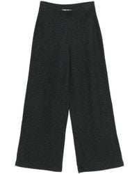 DKNY - Palazzo Broek Met Elastische Taille - Lyst