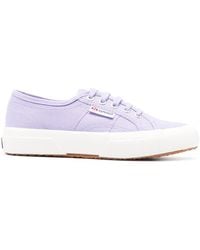 Superga - Logo-Tag Low-Top Sneakers - Lyst