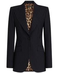 Dolce & Gabbana - Turlington Single-Breasted Jacket - Lyst