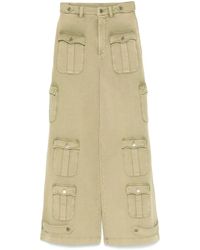 GIUSEPPE DI MORABITO - Cotton Cargo Trousers - Lyst