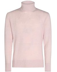 Altea - Roll-Neck Knitted Sweater - Lyst