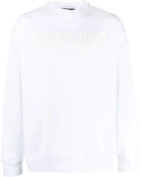 Moschino - Crewneck Sweatshirt With Print - Lyst