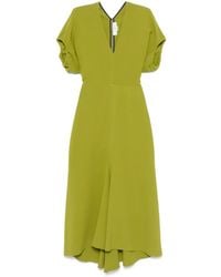Victoria Beckham - Midi Dress - Lyst