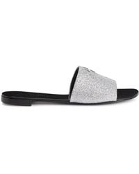 Giuseppe Zanotti - Shirley Glitter Sandals - Lyst