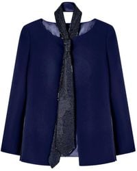 Giorgio Armani - Sequin Tie Jacket - Lyst