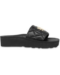 Love Moschino - Gesteppte Pantoletten - Lyst