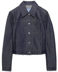 Prada - Denim Jacket - Lyst