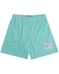 Eric Emanuel - Ee Basic Metallic-Logo Shorts - Lyst