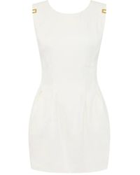 Elisabetta Franchi - Vestido corto con detalle de pinzas - Lyst