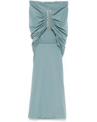 Rick Owens - Prong-Detail Jersey Mini Dress - Lyst