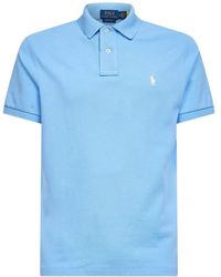 Polo Ralph Lauren - Two-button short-sleeve polo shirt - Lyst