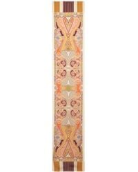 Etro - Zijden Sjaal Met Paisley-Print - Lyst