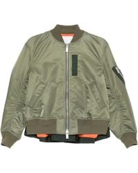 Sacai - Nylon Bomber Jacket - Lyst