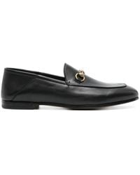 Gucci - Brixton Loafers Aus Leder Mit Horsebit-detail Und Einklappbarer Fersenpartie - Lyst