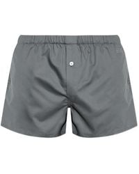 MM6 by Maison Margiela - Elasticated-Waist Boxer Shorts - Lyst