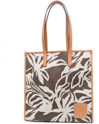 Etro - Grained-texture Leather Tote Bag - Lyst