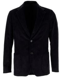 Lardini - Blazer Monopetto A Coste - Lyst