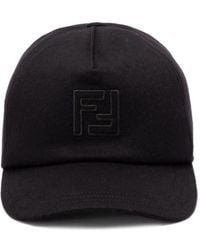 Fendi - Logo-Embroidered Cap - Lyst