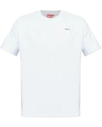 DIESEL - Adjust Met Logo T-Shirt - Lyst